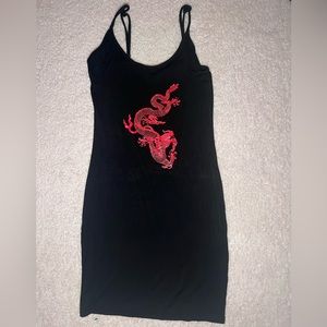 Shein Dragon dress